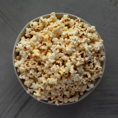 Salt in a Bowl ile sağlıklı Bacon patlamış mısırı..