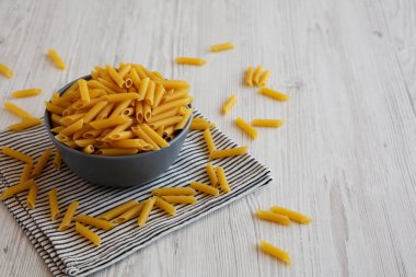 Çiğ Organik Kuru Penne Makarnası..