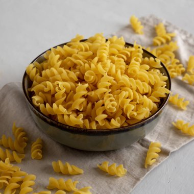 Çiğ Organik Fusillini Makarnası..