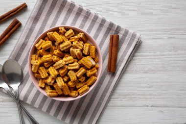 Sağlıklı Mini Churros Tam Sütlü Kahvaltı