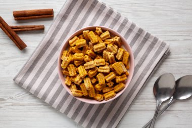 Sağlıklı Mini Churros Tam Sütlü Kahvaltı