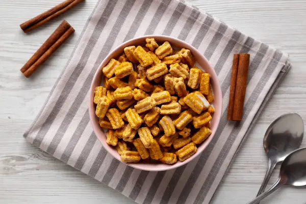 Sağlıklı Mini Churros Tam Sütlü Kahvaltı