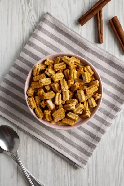 Sağlıklı Mini Churros Tam Sütlü Kahvaltı