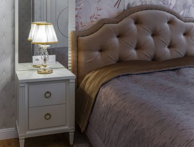 Duvarında hayvanlar olan bir çocuk odası..