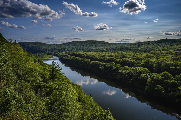 Views around the Upper Delaware Scenic Byway (NYS Route 97), which parallels the Upper Delaware River between the US states of New York and Pennsylvania, USA