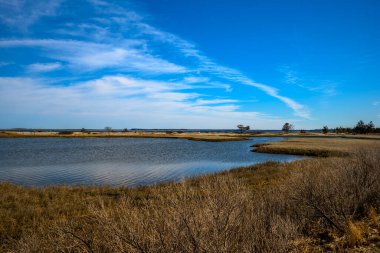 Baharın başında Long Island Sound 'da