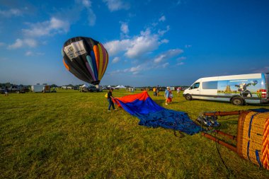 New Jersey Balon Piyango Festivali, Solberg Havaalanı, Whitehouse İstasyonu, NJ, ABD; 25 Temmuz 2021