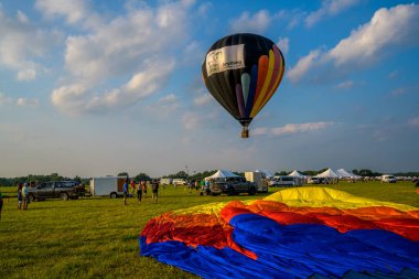 New Jersey Balon Piyango Festivali, Solberg Havaalanı, Whitehouse İstasyonu, NJ, ABD; 25 Temmuz 2021