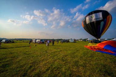New Jersey Balon Piyango Festivali, Solberg Havaalanı, Whitehouse İstasyonu, NJ, ABD; 25 Temmuz 2021
