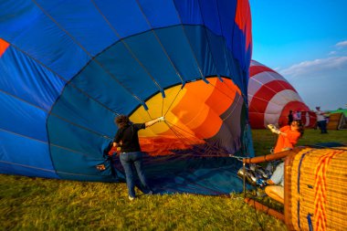 New Jersey Balon Piyango Festivali, Solberg Havaalanı, Whitehouse İstasyonu, NJ, ABD; 25 Temmuz 2021