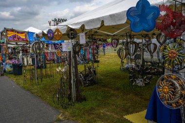 The New Jersey Lottery Festival of Ballooning, Solberg Airport, Whitehouse Station, NJ, USA; July 25, 2021 clipart