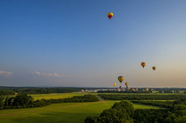 New Jersey Balon Piyango Festivali, Solberg Havaalanı, Whitehouse İstasyonu, NJ, ABD; 25 Temmuz 2021