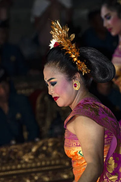 Ubud Bali Indonesie Mars 2023 Spectacle Traditionnel Balinais Centre Ubud — Photo