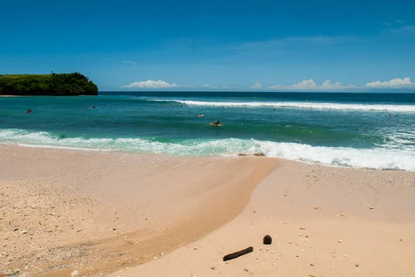 Praia Canggu Bali Island Indonésia — Fotografia de Stock