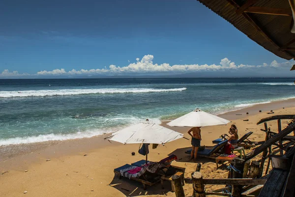 Playa Canggu Isla Bali Indonesia — Foto de Stock