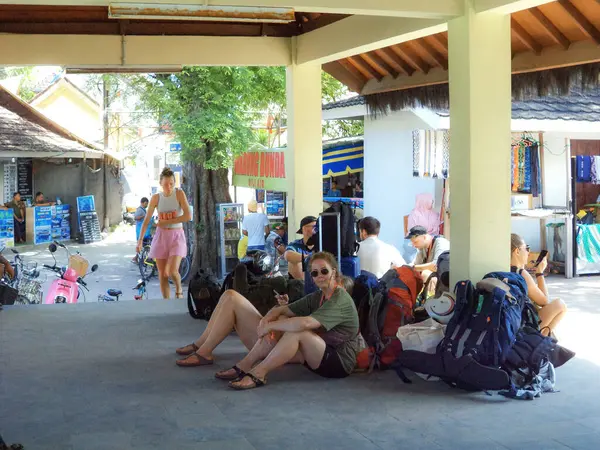 Остров Гили Известный Своим Нетронутым Подводным Миром Является Популярным Местом — стоковое фото