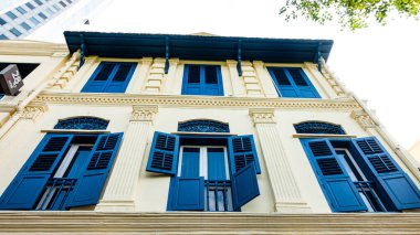 Singapur, Nisan 2024: Clarke Rıhtımı çevresindeki barlar ve restoranlar