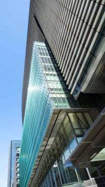 Japonca, TOKYO Nisan 2024: Tokyo, Japonya 'da inşa ve gökdelen