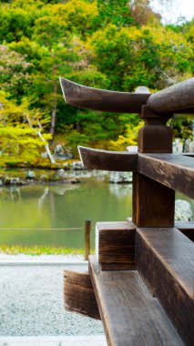 Japonca, KYOTO Nisan 2024: Arashiyama, Kyoto, Japonya 'daki Tenryu-ji Tapınağı