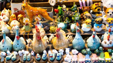 Seoul, South Korea, souvenirs shop in Insadong-gil or Insadong street in downtown Seoul, South Korea.