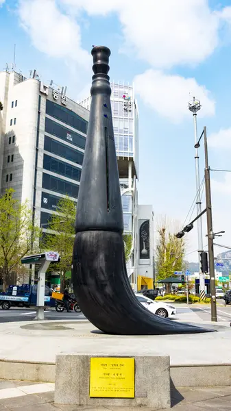 stock image SOUTH KOREA, SEOUL  April 2024: Insadong-gil or Insadong street in downtown Seoul, South Korea.