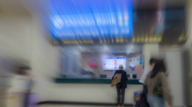 Seoul, South Korea,money changer in Seoul