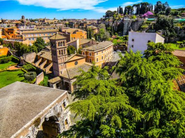 San Giorgio al Velabro Kilisesi ve Janus, Roma, Unesco Dünya Mirası Bölgesi, Roma, İtalya, Avrupa
