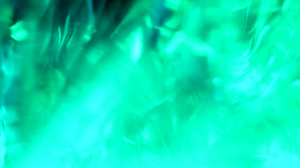 Kristal Prisma Optische Vlam Stralen Illusies Iridescent Holografisch Achtergrond Ontwerp — Stockvideo