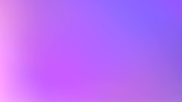 パステルネオンピンク青紫ソフト虹色ホログラフィック虹色虹色虹色グラデーション ホログラムグリッチ プリズムと煙を通して光 抽象的な背景 高品質4K映像 — ストック動画
