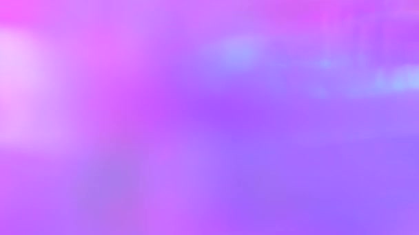 Viva Magenta Ροζ Πορφυρό Μπλε Χρώμα Κλίση Φως Πρίσμα Λάμψη — Αρχείο Βίντεο