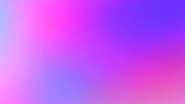 분홍색 푸르스름 무지개 색깔의 홀로그램 무지개 빛깔의 경사도 홀로그램 문제입니다 — 비디오