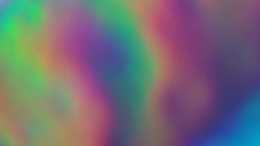 Gökkuşağı renk holografik yanardöner gradyan. Hologram hatası. Soyut arkaplan. Yüksek kalite 4k görüntü
