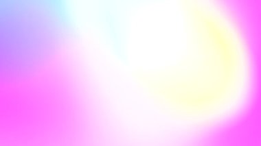 Pastel neon pembe mor yumuşak gökkuşağı holografik yanardöner eğim. Hologram hatası. Bir prizma ve dumanın içinden ışık. Soyut arkaplan. Yüksek kalite 4k görüntü