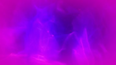 Viva magenta, digital lavender and neon purple lights through a prism and crystal. Vignetted background with space for text. Abstract animation. High quality 4k footage