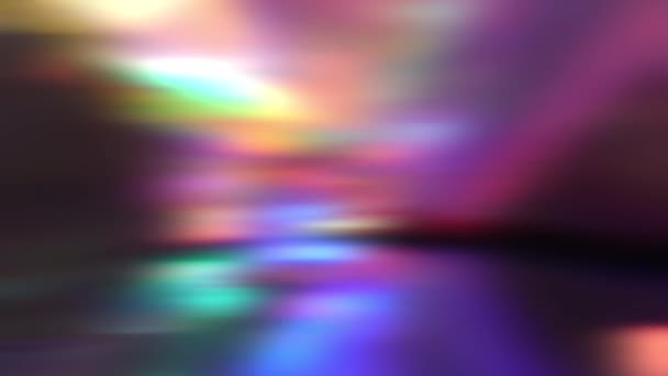 Цифровий Лавандовий Магніт Неоновий Синьо Рожевий Фіолетовий Колір Градієнтів Психічні — стокове відео
