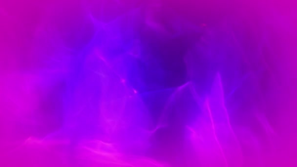Viva Magenta Digital Lavender Neon Purple Lights Prism Crystal Vignetted — Stockvideo