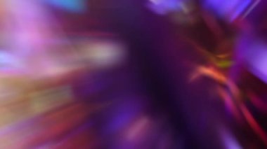 Abstract colorful wavy background in bright rainbow colors. Modern colorful wallpaper. Zoom blur . High quality 4k footage
