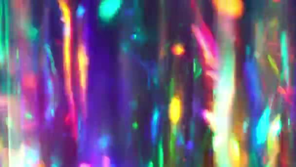 Brilho Diamante Lente Luz Vazamentos Efeito Animação Fundo Abstrato Imagens — Vídeo de Stock