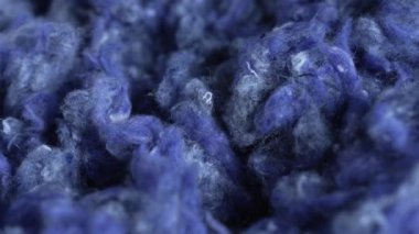 Denim kalitesiz. Geri dönüşümlü kot ipliği, eski veya atılmış kot giysilerin geri dönüşümü ile yapılır, tipik kot kotlar. Yüksek kalite 4k görüntü