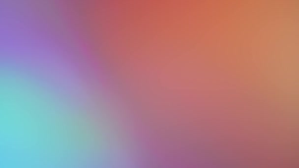 Color Gradient Moving Abstract Blurred Background Colors Vary Position Producing — Vídeo de Stock