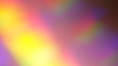 Prizmalar Işık Oyunları. Çok renkli röfleler. Gökkuşağı Bokeh Bulanık Arkaplan. Yüksek kalite 4k görüntü