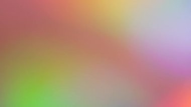 Renkli renkli gökkuşağı parlak bulanık gradyan soyut hareket eden arka plan. Yüksek kalite 4k görüntü