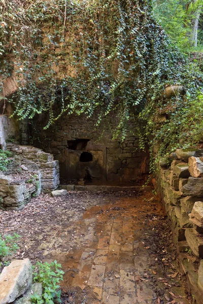 Temple Valadier Hidden Frasassi Gorge Ancona Italy — Foto de Stock
