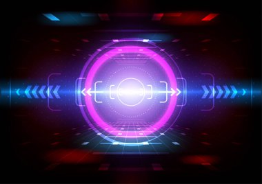 oyundaki kamera görüntüsü, ışık dairesi hedefi, sanal gerçeklik sahnesi, yenilikçi dijital bilgisayar