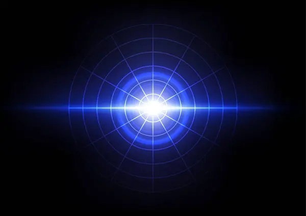 Световой Взрыв Абстрактный Фон Энергетическая Волна Звуковая Концепция Технология Nerwork — стоковый вектор
