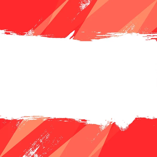 Grunge Fond Abstrait Texture Rayure Blanche Sur Fond Rouge Vecteur — Image vectorielle