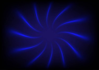 Soyut arka plan mavi dalga teknolojisi. Enerji patlaması gradyan rengi. Bilinçaltı ışık meditasyonu hareket bulanıklığı