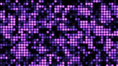 Dijital Arkaplan Parıltısı Noktası. Bilgisayar piksel hareketi