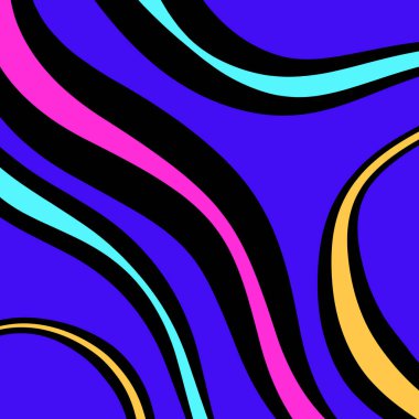 Eğri çizgi soyut dalga arkaplanı