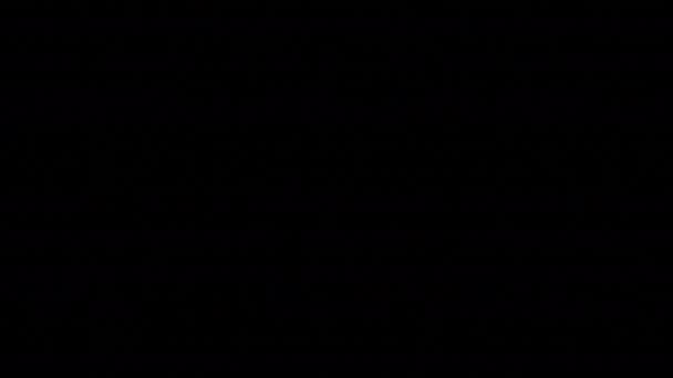 Ilustrație Neon Logo Negru Vineri Design Frumos Lumini Pentru Face — Videoclip de stoc